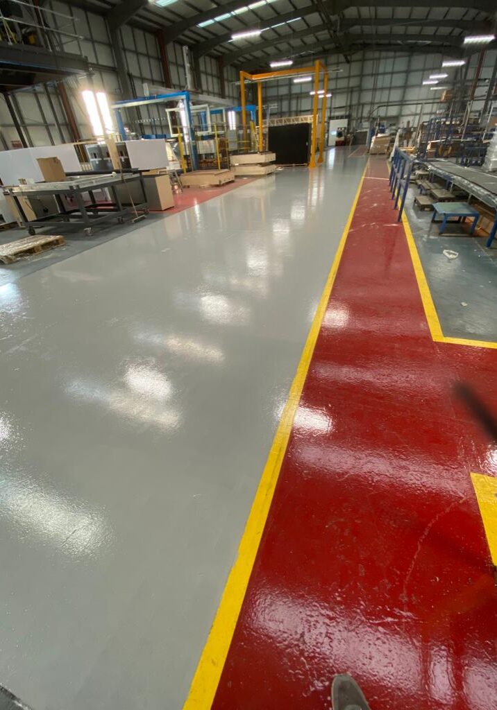 Resin bound industrial area Belfast | Northern Ireland